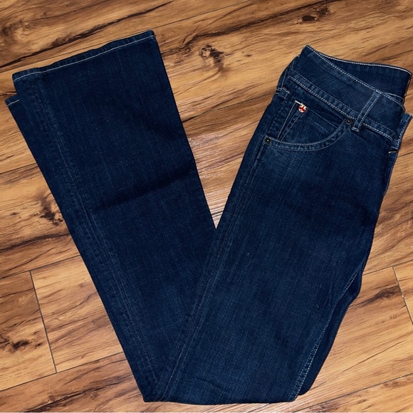 HUDSON - Low Rise Flare - Dark Blue // 27 - Picture 2 of 7